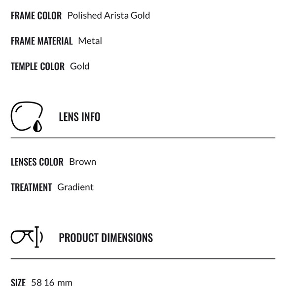 Ray-Ban Gold Aviator Sunglasses main image 5
